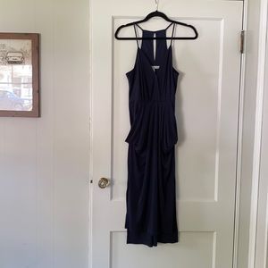 BCBG navy blue dress